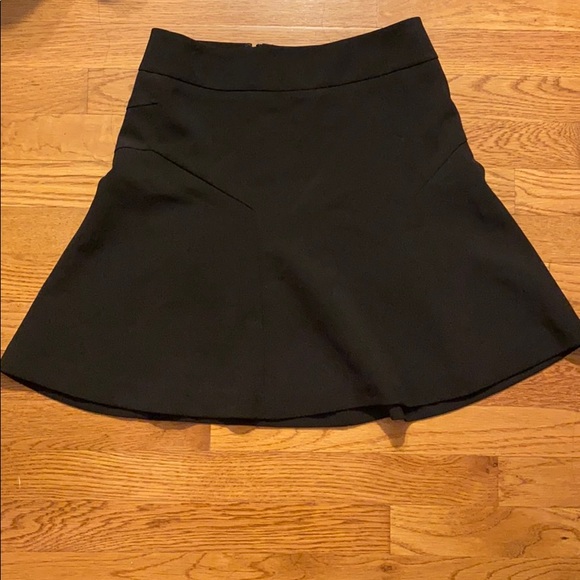 Express back zip black skirt - Picture 1 of 5